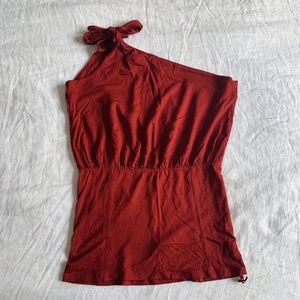 NWT Free People Shindig One Shoulder Tank Top